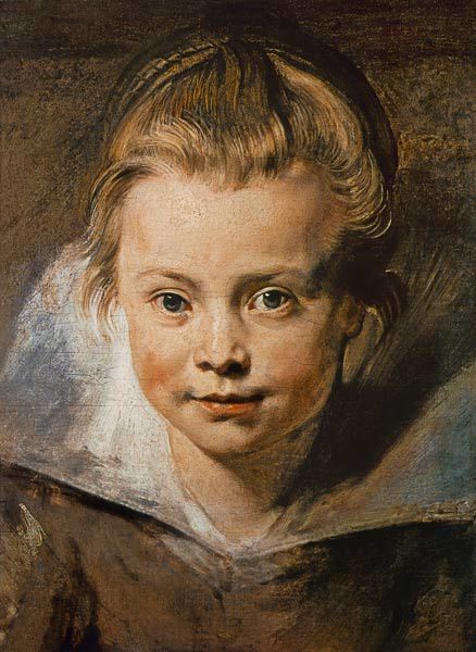 Kopf eines Kindes (Clara-Serena Rubens) um 1616 – Peter Paul Rubens Peter Paul Rubens 2024-11-21