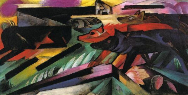 Die Wölfe (Balkankrieg) – Franz Marc Franz Marc 2024-11-21