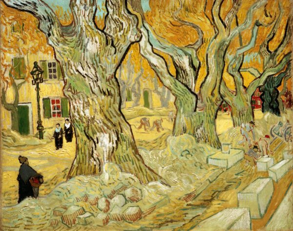 Straßenarbeiten in Saint-Remy – Van Gogh Vincent Van Gogh 2024-11-21