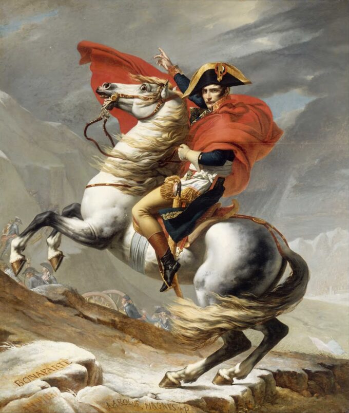 Bonaparte überquert den Großen Sankt Bernhard Pass – Jacques-Louis David Beliebte Bilder 2024-09-19