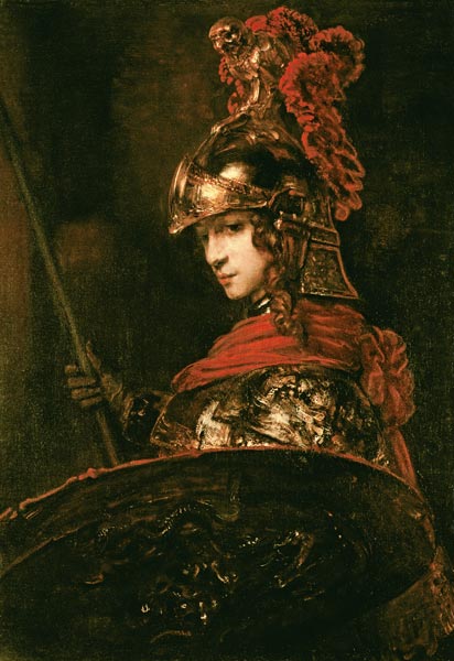 Pallas Athena oder, Figur in Rüstung, 1664 – Rembrandt van Rijn Rembrandt van Rijn 2024-11-21