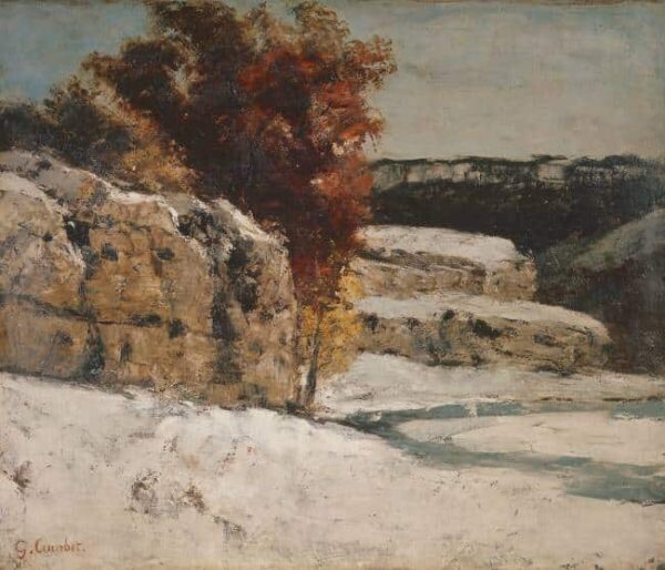 Winterlandschaft – Gustave Courbet Gustave Courbet 2024-11-21