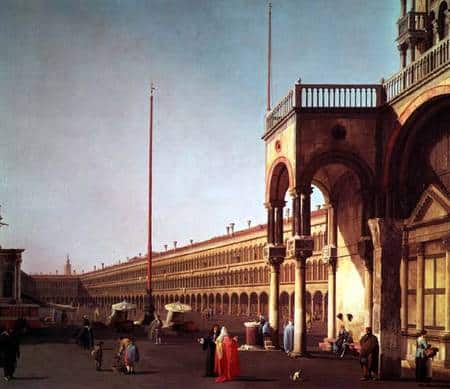 Der Markusplatz von der Piazetta aus in Venedig – Giovanni Antonio Canal Giovanni Antonio Canal 2024-11-21