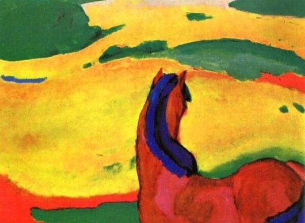 Pferd in einer Landschaft – Franz Marc Franz Marc 2024-11-21