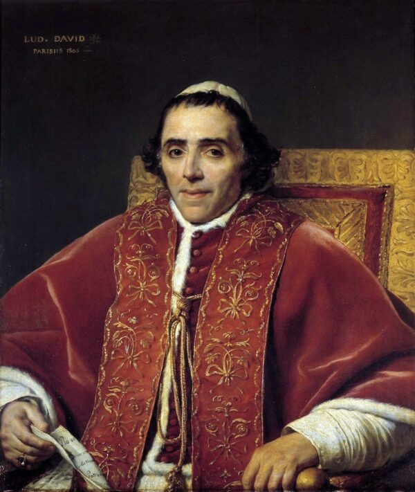 Porträt von Papst Pius VII – Jacques-Louis David Jacques-Louis David 2024-11-21