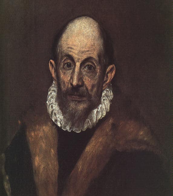 Porträt eines alten Mannes (vermutetes Selbstporträt von El Greco) – El Greco El Greco 2024-11-21