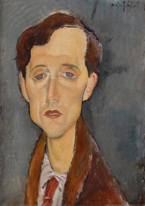 Porträt von Franz Hellens – Amedeo Modigliani Amedeo Modigliani 2024-11-21