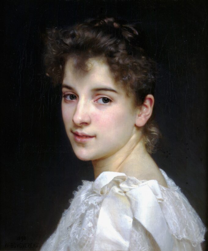 Porträt von Gabrielle Cot – William Bouguereau William Adolphe Bouguereau 2024-09-19