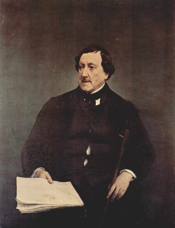 Porträt von Gioacchino Rossini – Francesco Hayez Francesco Hayez 2024-11-21