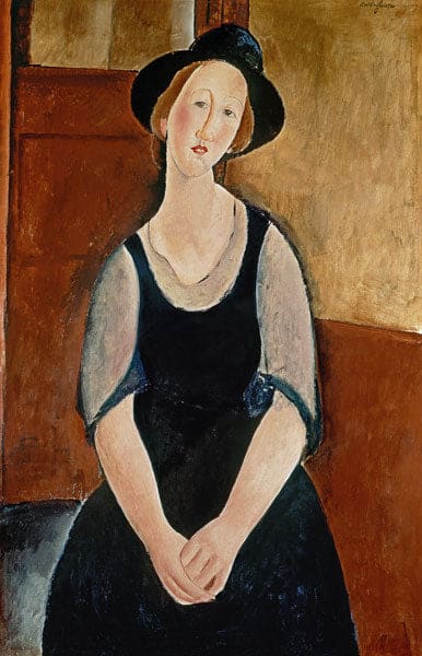 Porträt von Thora Klinchlowstrom – Amedeo Modigliani Amedeo Modigliani 2024-09-20