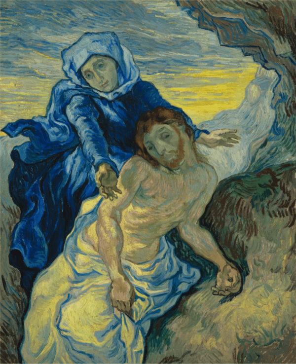 Pieta (nach Delacroix) – Van Gogh Vincent Van Gogh 2024-11-20