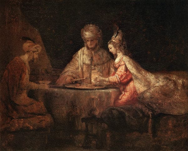 Assuérus, Haman und Esther – Rembrandt van Rijn Rembrandt van Rijn 2024-11-21