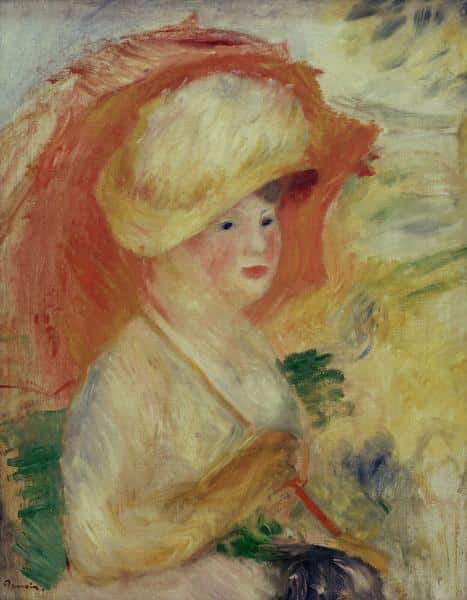 Frau mit einem Sonnenschirm 1883 – Pierre-Auguste Renoir Pierre-Auguste Renoir 2024-12-30