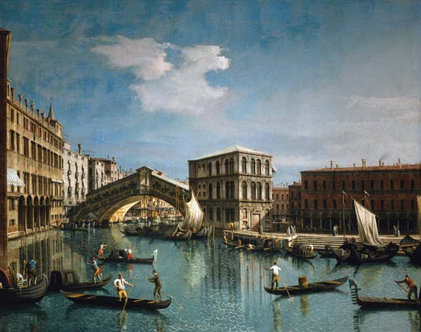 Die Rialtobrücke, Venedig von Giovanni Antonio Canal Giovanni Antonio Canal 2024-11-21