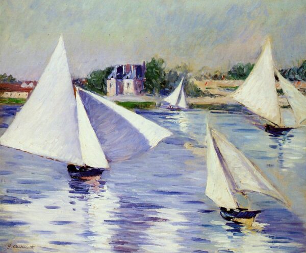 Segelboote auf der Seine in Argenteuil – Caillebotte Gustave Caillebotte 2024-11-21