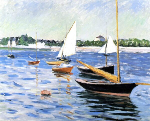 Segelboote in Argenteuil von Caillebotte Gustave Caillebotte 2024-11-21