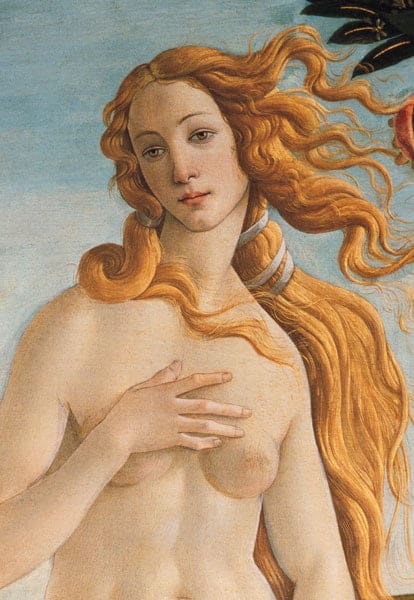 Die Geburt der Venus (Detail) – Sandro Botticelli Beliebte Bilder 2024-09-19