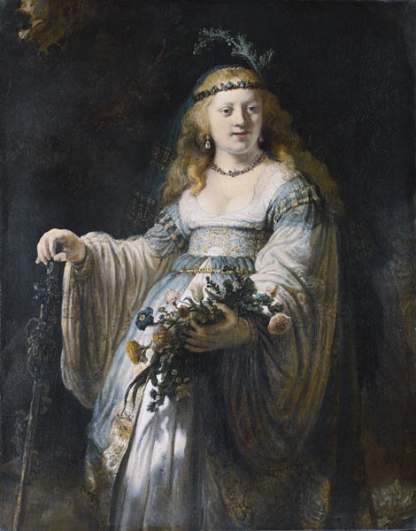 Saskia van Uylenburgh in Arkadischer Tracht – Rembrandt van Rijn Rembrandt van Rijn 2024-11-21