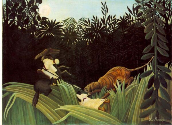 Scout von einem Tiger angegriffen – Henri Rousseau Henri Rousseau 2024-11-21