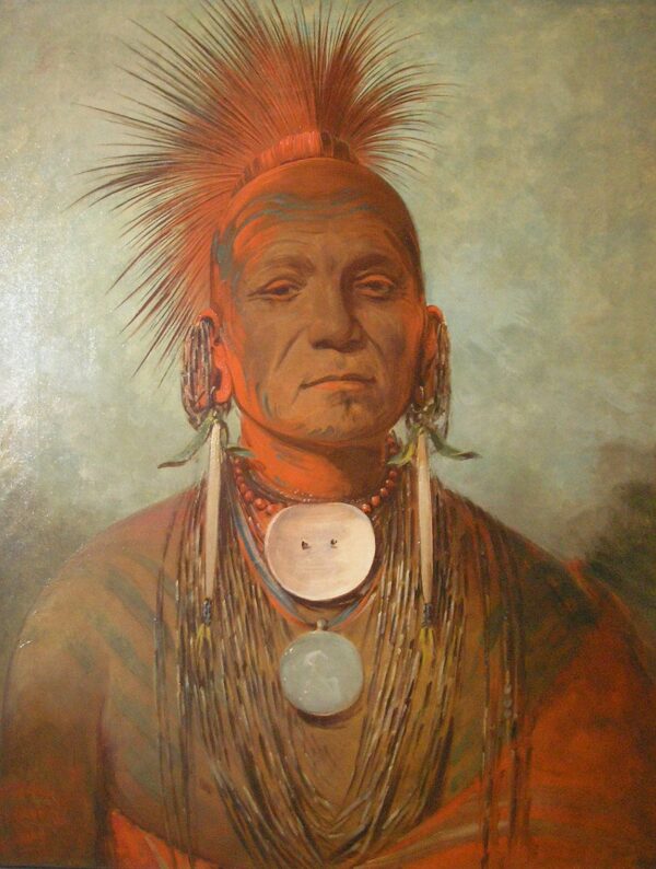 See-non-ty-a, ein Medizinmann aus Iowa – George Catlin George Catlin 2024-12-21