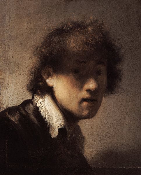 Selbstporträt in jungen Jahren – Rembrandt van Rijn Rembrandt van Rijn 2024-11-21