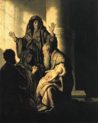 Simon im Tempel II – Rembrandt van Rijn Rembrandt van Rijn 2024-11-21