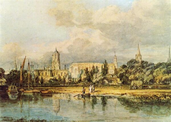 Christliche Kirche aus der Wiese gesehen – William Turner William Turner 2024-11-21