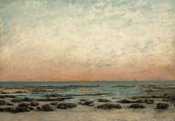 Sonnenuntergang, Trouville – Gustave Courbet Gustave Courbet 2024-11-21