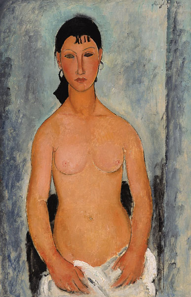 Nu debout (Elvira) – Amedeo Modigliani“ bleibt auf Deutsch gleich, da es sich um einen Eigennamen und einen Titel eines Kunstwerks handelt Amedeo Modigliani 2024-09-20