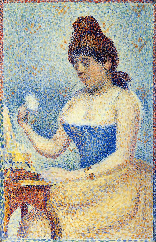 Studie für „Junge Frau pudert sich“ – Georges Seurat Georges Seurat 2024-11-21