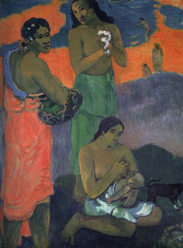 Frauen am Meer (Die Mutterschaft) – Paul Gauguin Paul Gauguin 2024-11-21