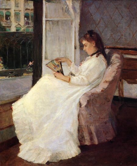 Die Schwester des Künstlers am Fenster – Berthe Morisot Berthe Morisot 2025-01-01