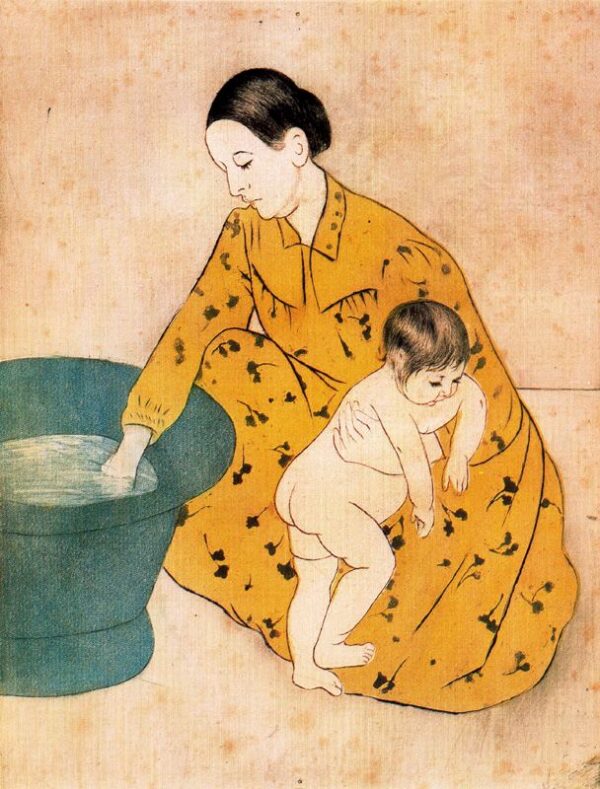 Das Bad des Kindes – Mary Cassatt Mary Cassatt 2024-11-21