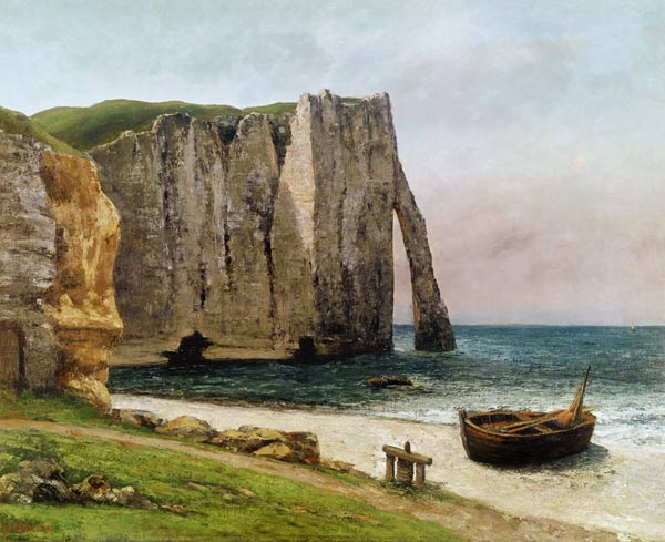 Die Klippen von Etretat – Gustave Courbet Gustave Courbet 2024-09-19