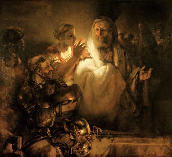 Die Verleugnung des Heiligen Petrus – Rembrandt van Rijn Rembrandt van Rijn 2024-11-21