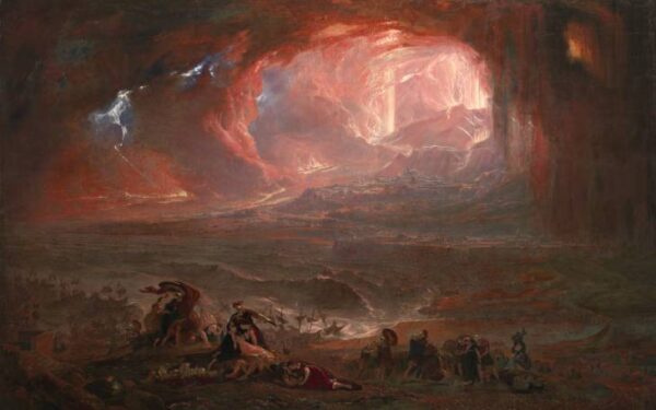 Die Zerstörung von Pompeji und Herculaneum – John Martin John Martin 2024-11-21