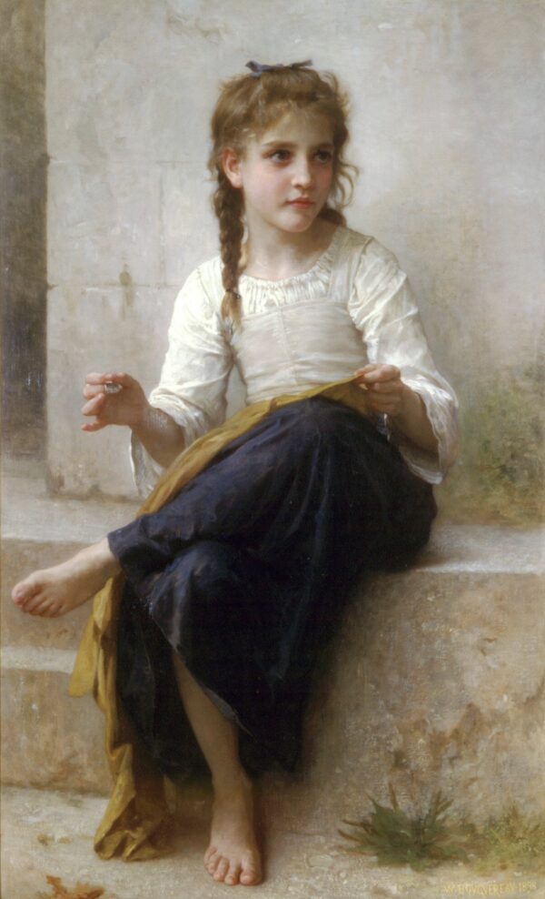 Die Näherin – William Bouguereau William Adolphe Bouguereau 2024-11-21