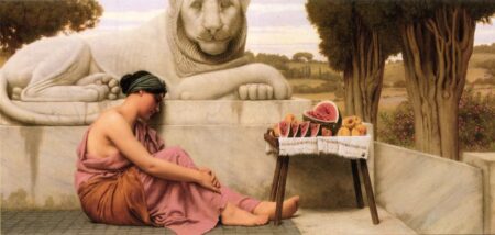 Der Obstverkäufer – John William Godward John William Godward 2025-01-02