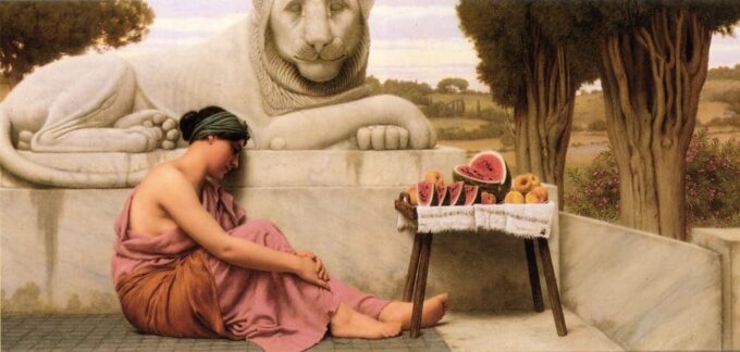 Der Obstverkäufer – John William Godward John William Godward 2024-09-19