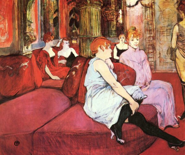 Salon de la rue des Moulins – Toulouse Lautrec Henri de Toulouse-Lautrec 2024-11-21