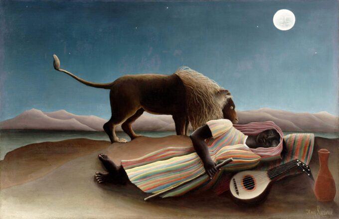 Die schlafende Zigeunerin – Henri Rousseau Beliebte Bilder 2024-09-20