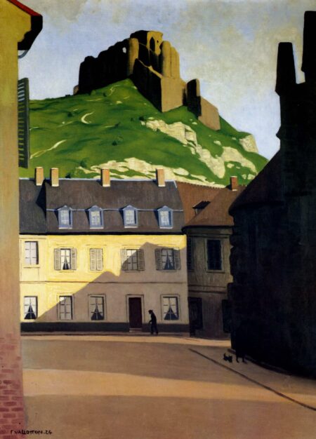 Die Burg und der Platz von Andelys – Félix Edouard Vallotton Félix Vallotton 2024-12-30