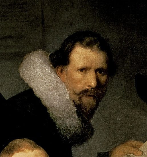 Die Anatomiestunde des Dr. Nicolaes Tulp, 1632 (Detail von 7543) – Rembrandt van Rijn Rembrandt van Rijn 2024-11-21