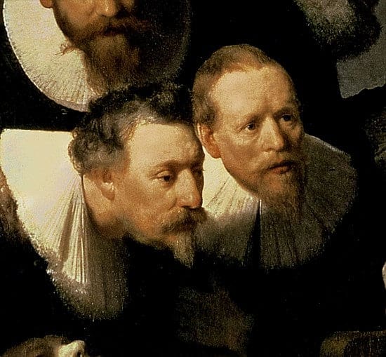 Die Anatomiestunde des Dr. Nicolaes Tulp, 1632 (Detail 7543) – Rembrandt van Rijn Rembrandt van Rijn 2024-11-21