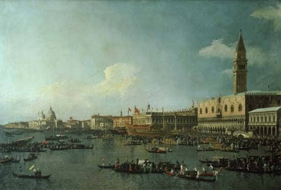 Das Becken von San Marco am Tag der Himmelfahrt – Giovanni Antonio Canal Giovanni Antonio Canal 2024-11-21