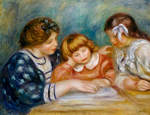 Die Lektion – Pierre-Auguste Renoir Pierre-Auguste Renoir 2024-12-30