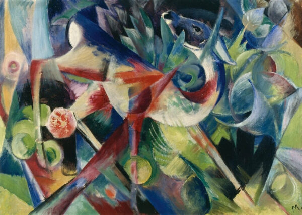 Reh im blühenden Garten – Franz Marc Franz Marc 2024-11-21