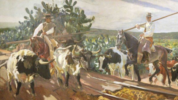 Blick auf Spanien: Andalusien, Stierlauf – Sorolla Joaquín Sorolla 2024-11-21