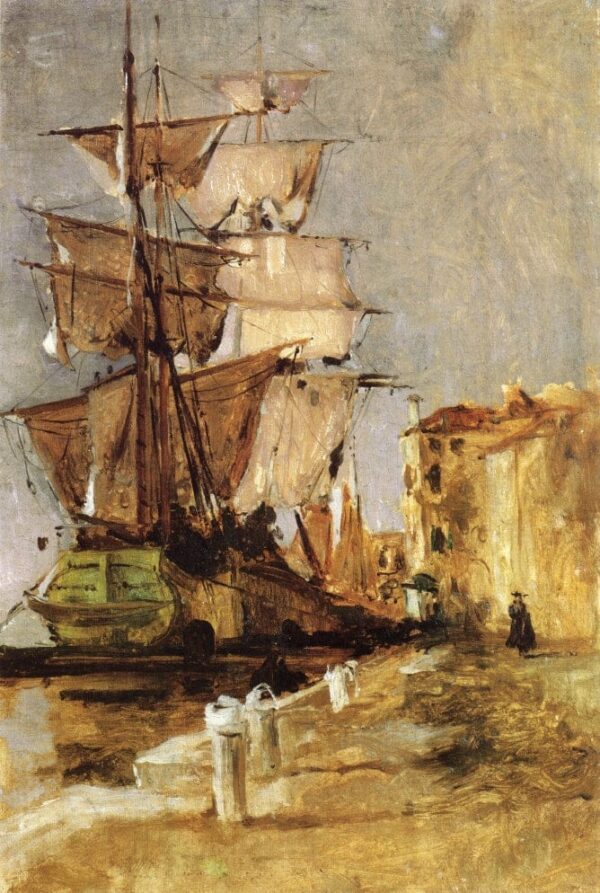 Venezianisches Segelschiff – John Henry Twachtman John Henry Twachtman 2024-12-22