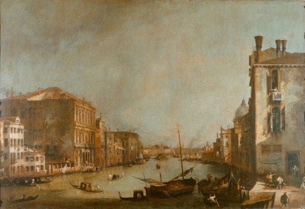 Der Große Kanal in Venedig mit dem Palazzo Corner Canale Grande – Giovanni Antonio Canal Giovanni Antonio Canal 2024-11-21